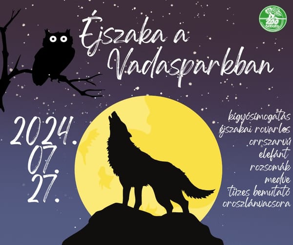 Rovarászás lesz 2024.07.27-én Szegeden a Vadasparkban!